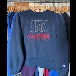 Champion Navy Blue UK Sweatshirt